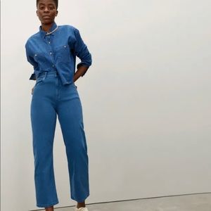 Everlane The Way-High Jean | Retro Blue | Size 30